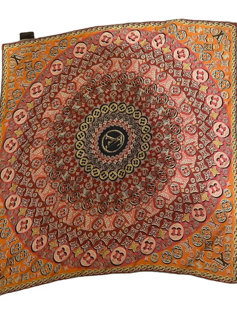 Louis Vuitton Multiple Silk Square  Scarf